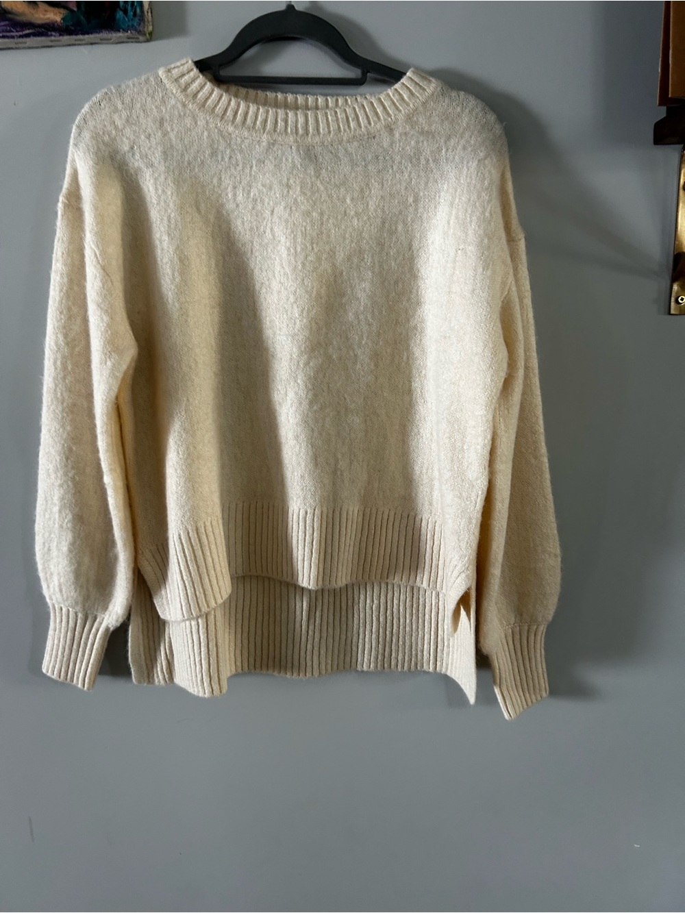 C. Wonder Soft Cream Crewneck Sweater